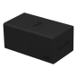 Preview: Ultimate Guard Twin Flip`n`Tray 200+ XenoSkin Monocolor Schwarz